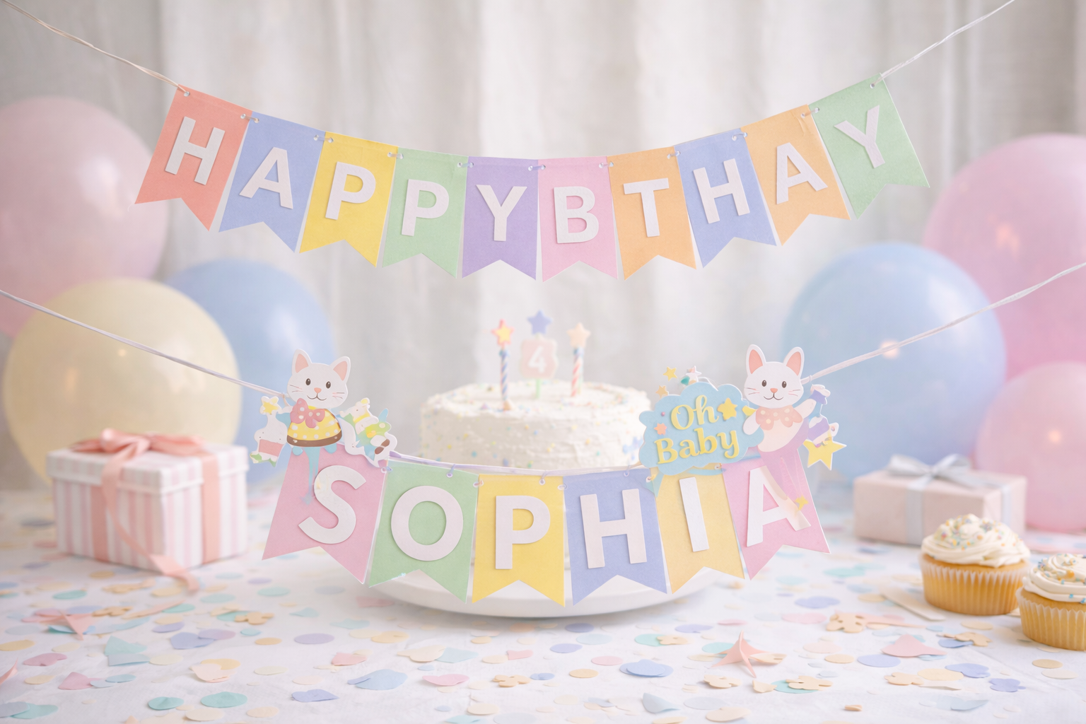 Happy Birthday Banners