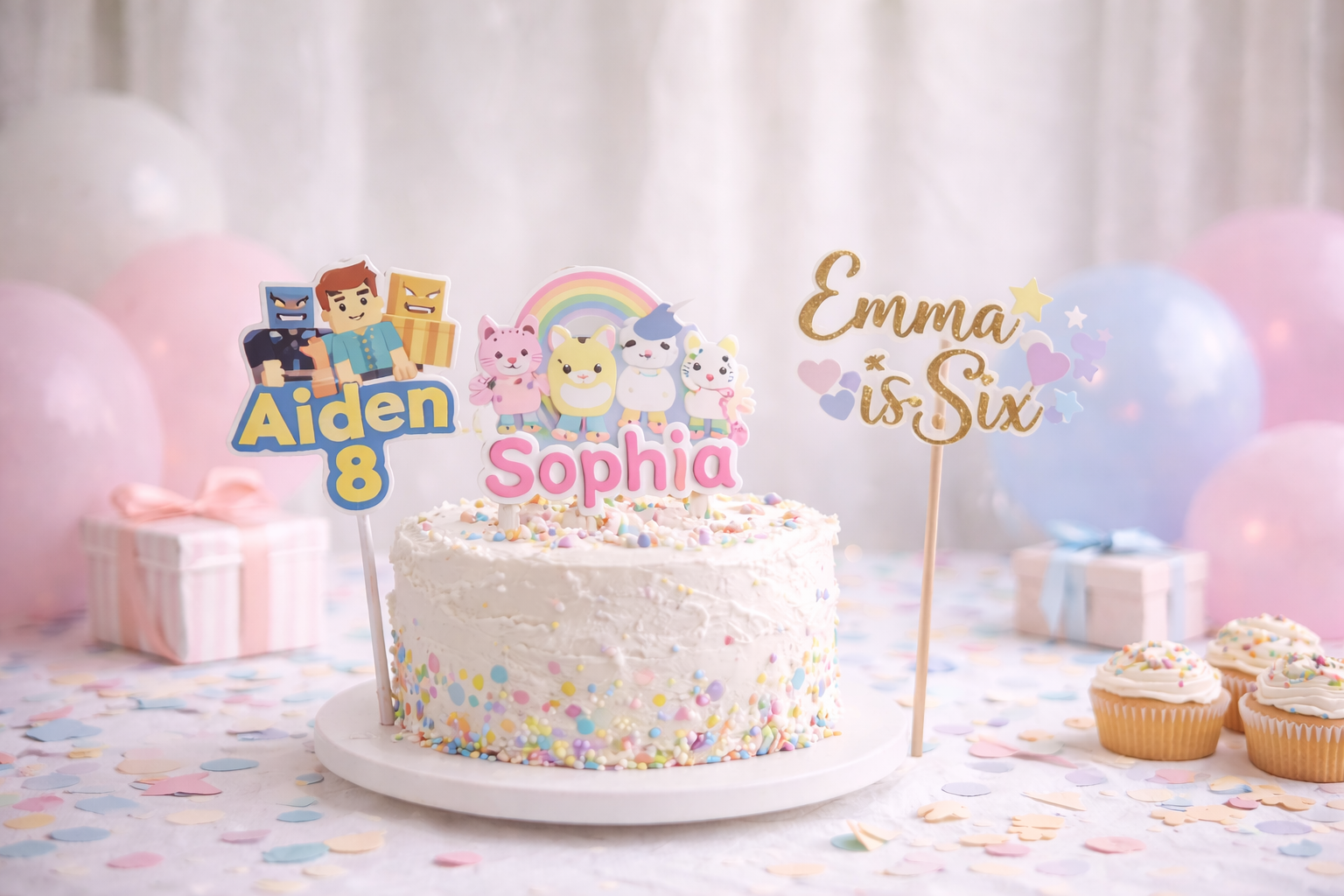 Personalized Cake Topper