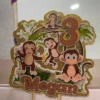 Custom Monkey Cake Topper
