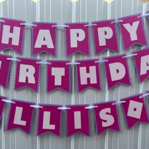 Roblox Happy Birthday Banner for Gamers Girls