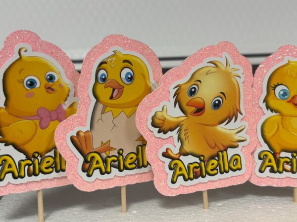 Chickens Cupcake Toppers
