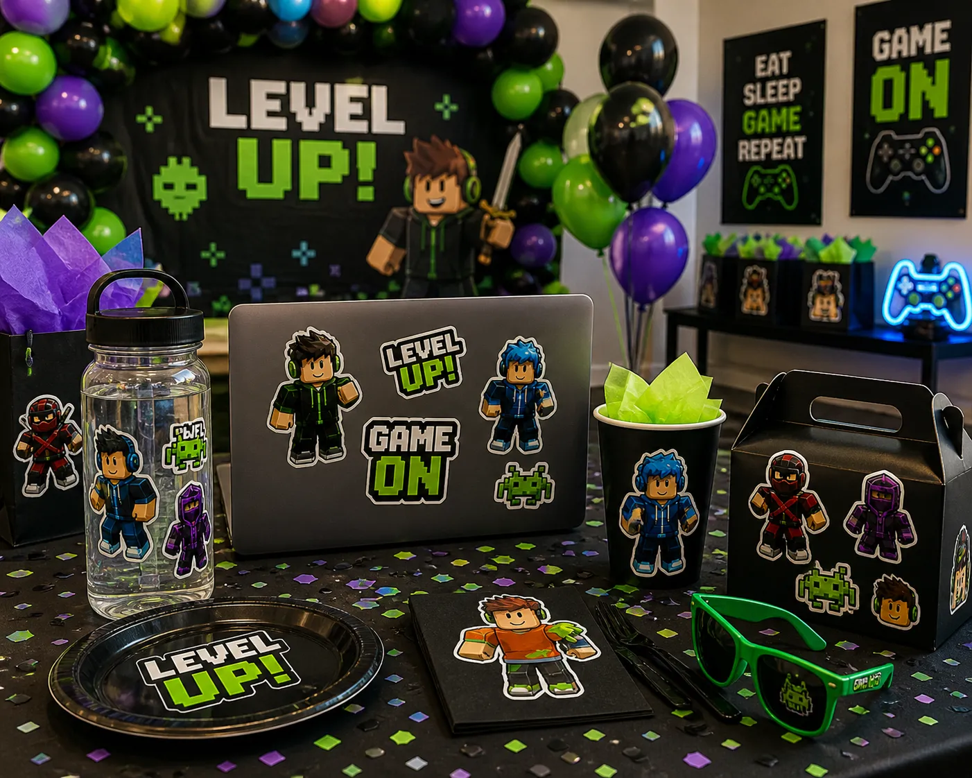 roblox birthday party ideas