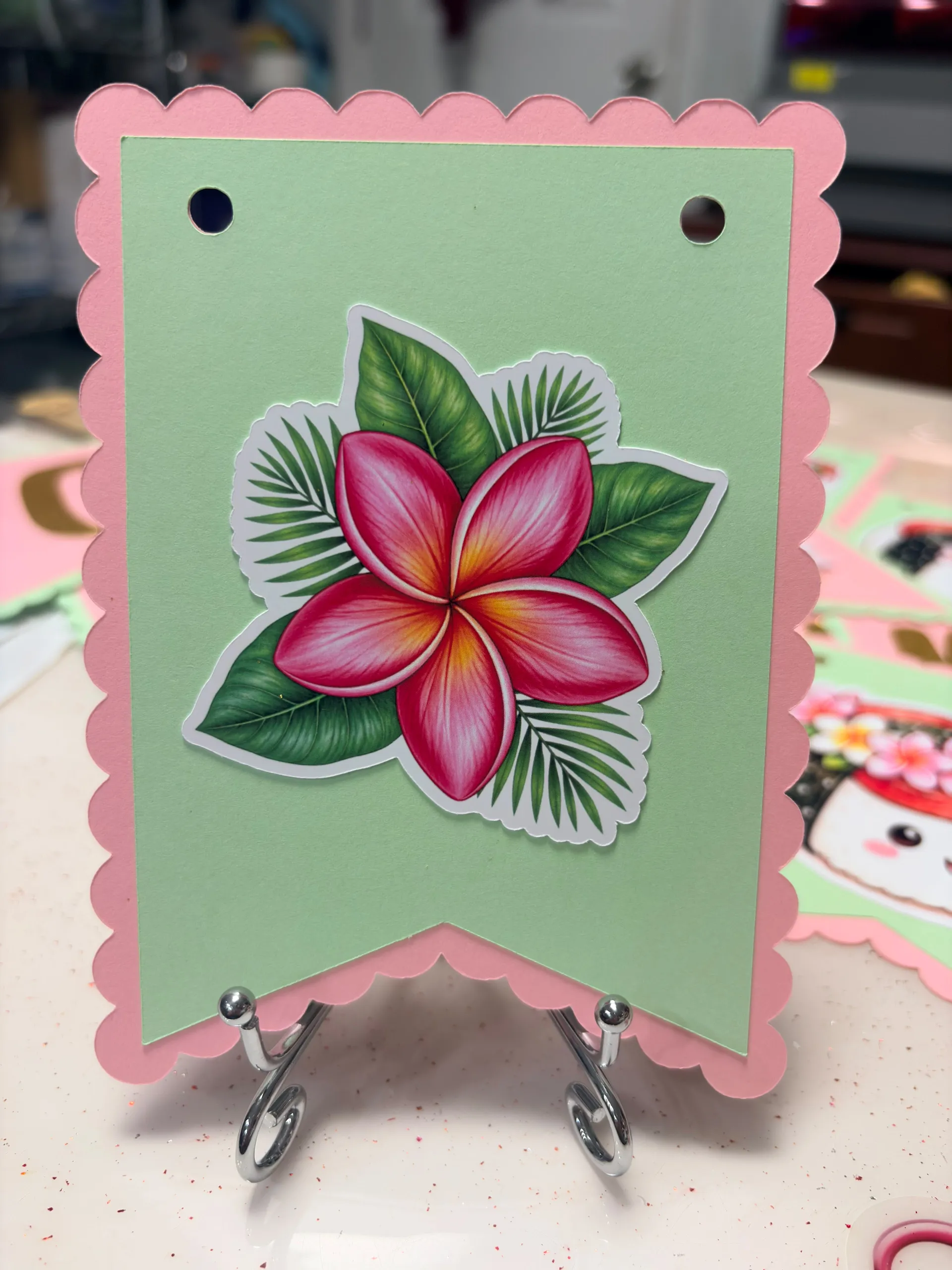 Personalized Kawaii Musubi Birthday Banner | Custom Name Party Decoration 6 Personalized Kawaii Musubi Birthday Banner | Custom Name Party Decoration - Image 6
